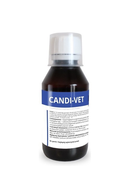 Candi-Vet 125ml - kompleksowa walka z grzybicą