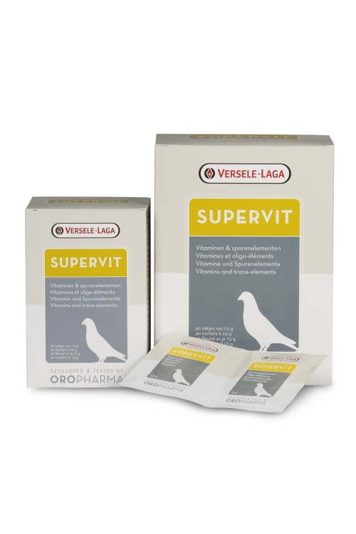 Supervit 40 saszetek 300G  - witaminy i mikroelementy dla gołębi