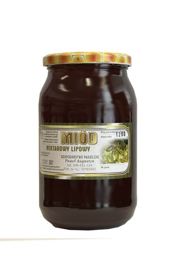 MIÓD LIPOWY 1,2 KG